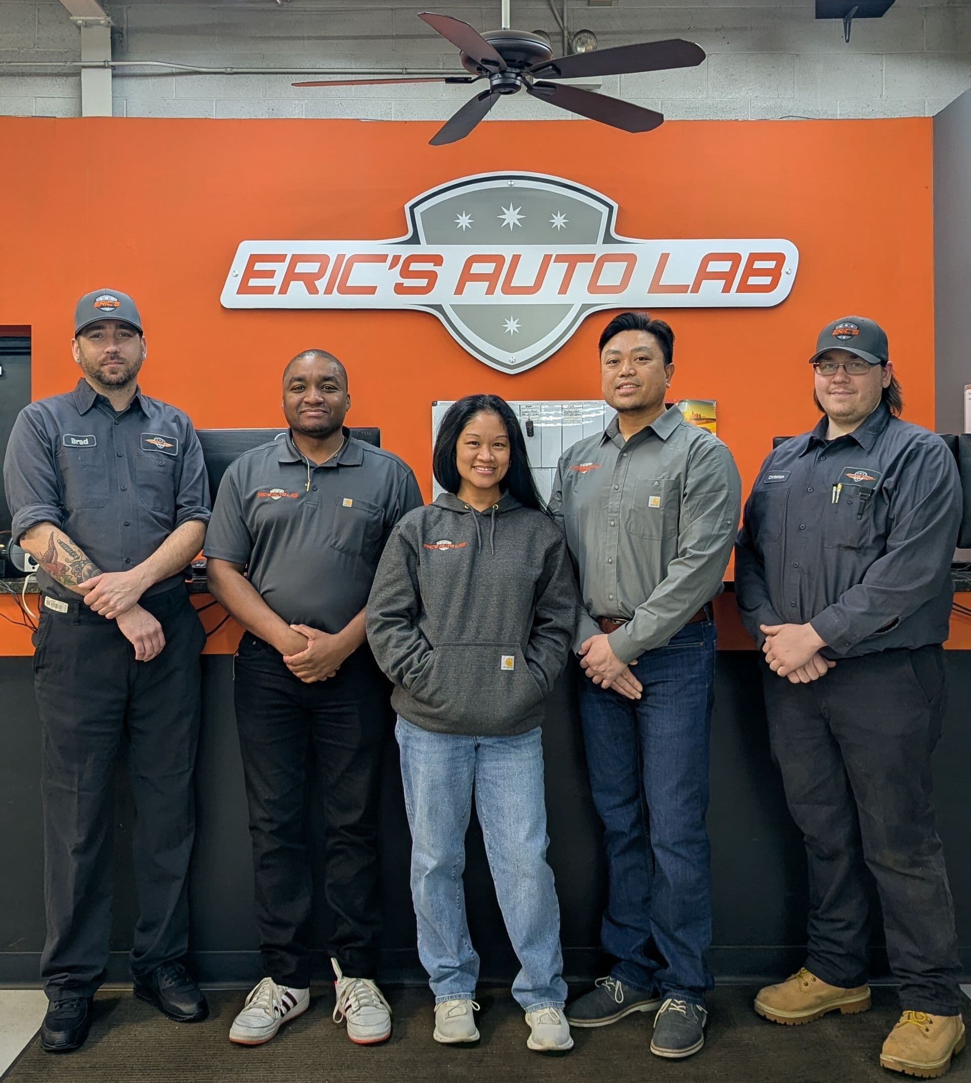 The Eric's Auto Lab team